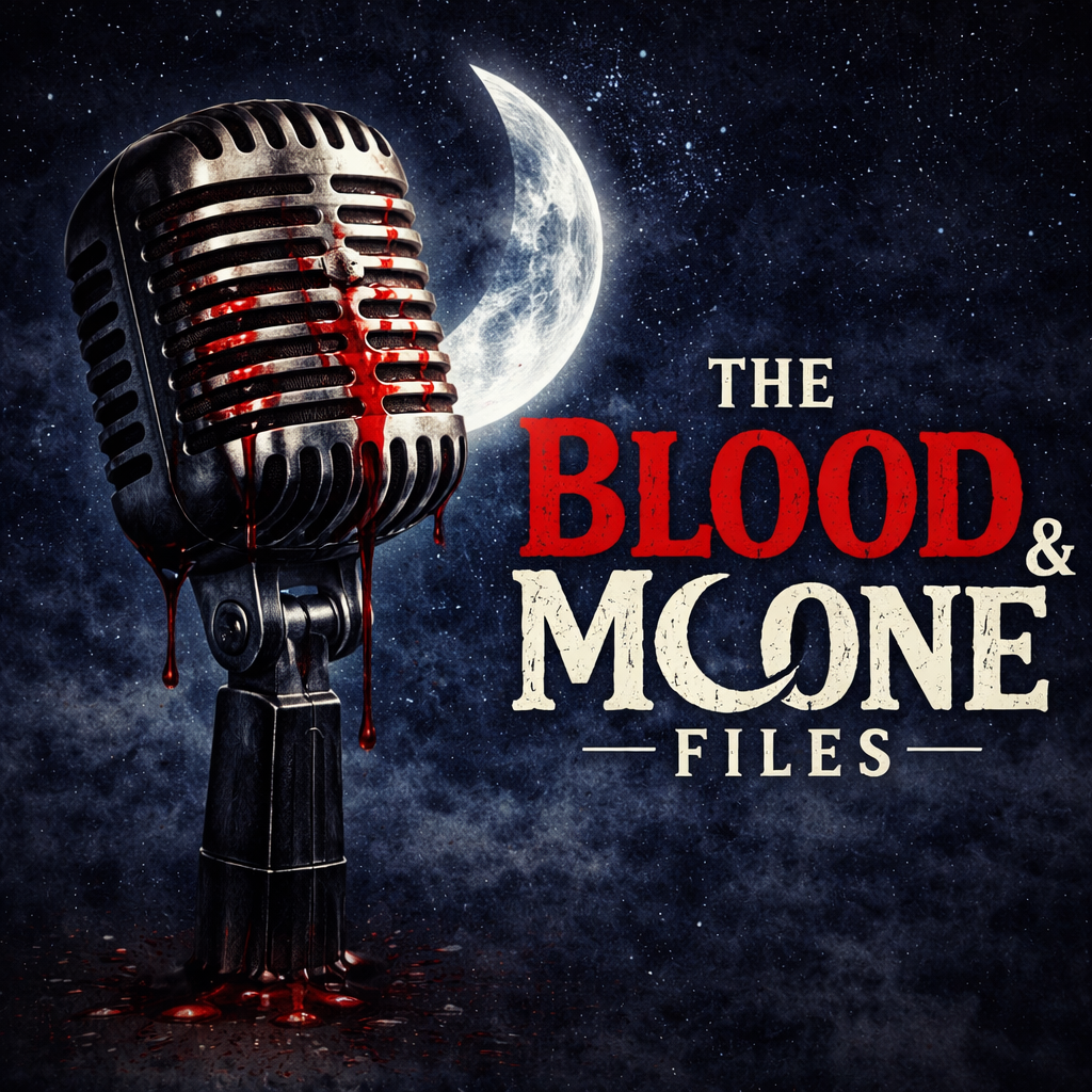 Official cover art for The Blood & Moone Files
